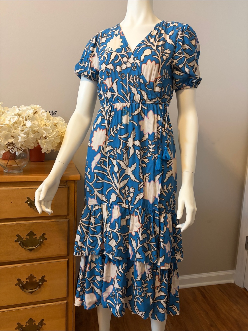 Knox Rose Print Wrap dress